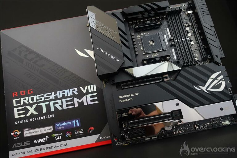 La carte mère Asus ROG Crosshair VIII Extreme