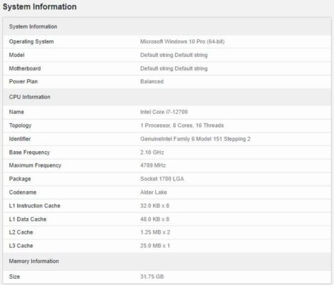 i7-12700 GB5