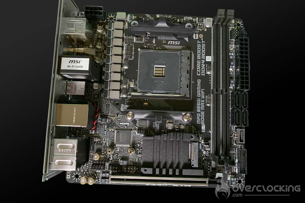 PCB msi b550i gaming edge max wifi