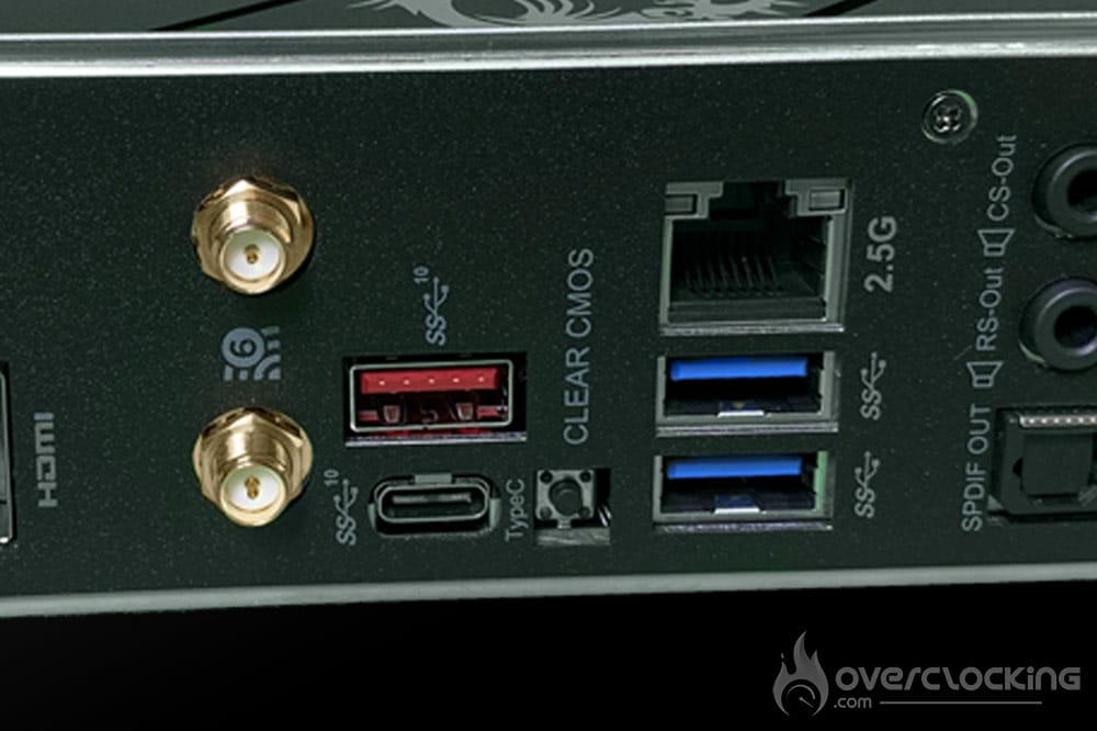 clr cmos msi b550i gaming edge max wifi