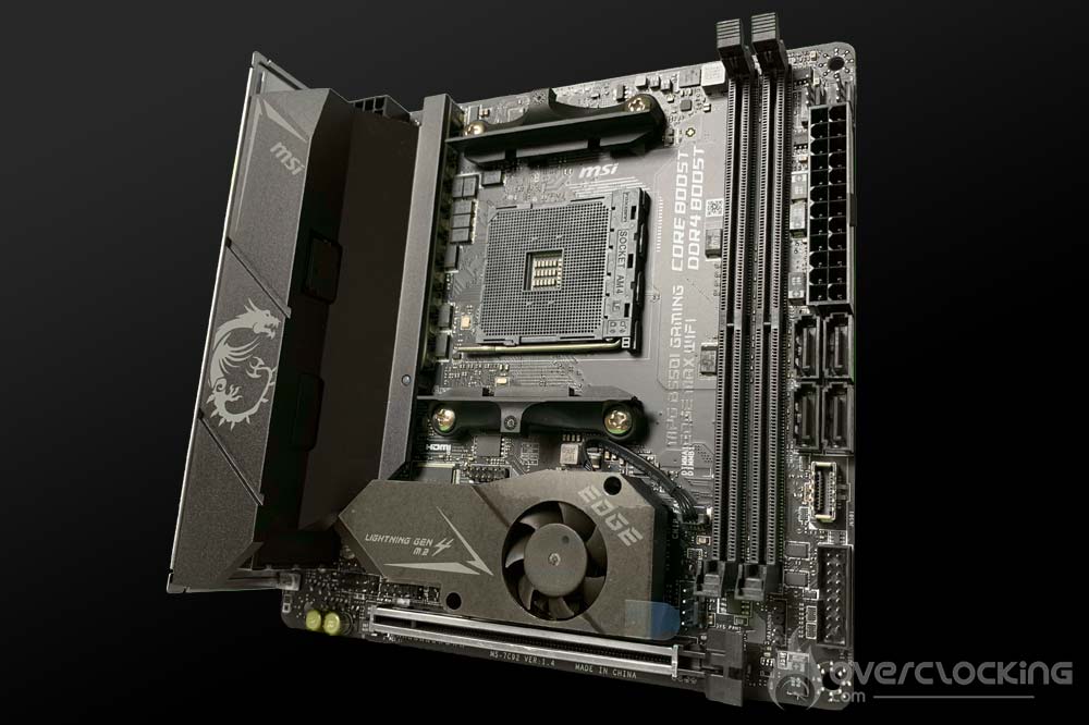 face msi b550i gaming edge max wifi