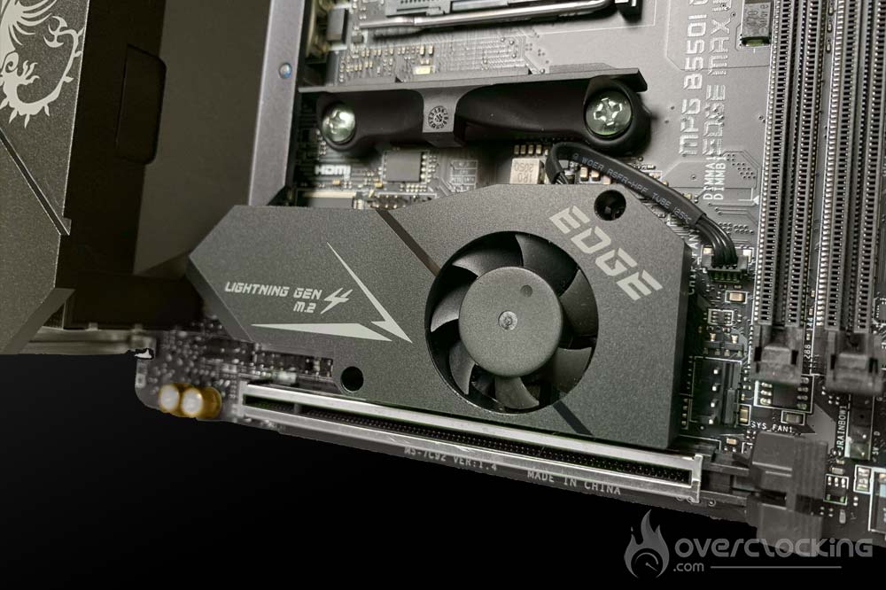 pcie msi b550i gaming edge max wifi