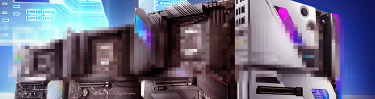 Des cartes mères Asus Z690 en DDR5 et DDR4