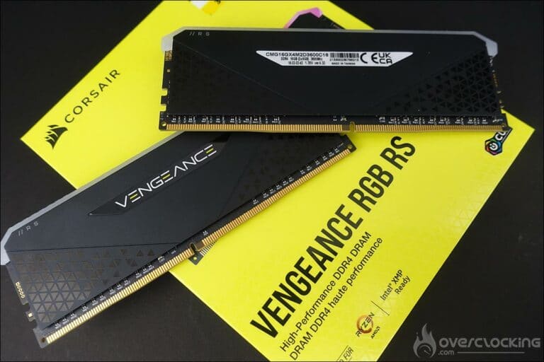 Le kit mémoire Corsair Vengeance RGB RS