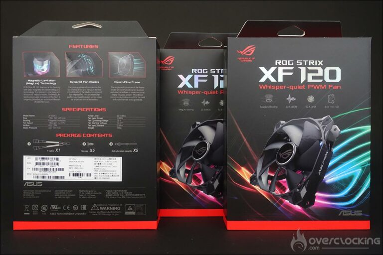 Les ventilateurs ROG Strix XF 120