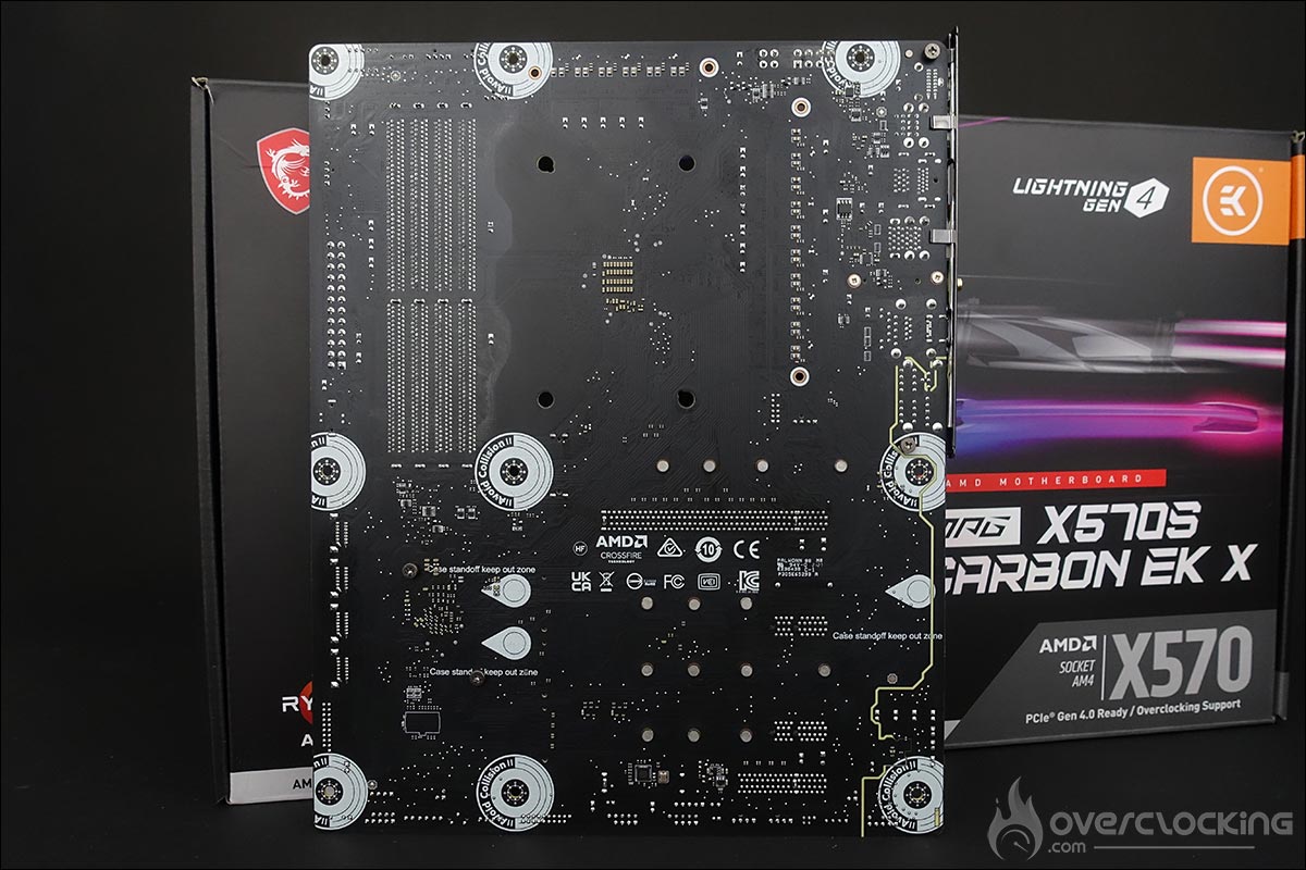 La carte mère MSI MPG X570S Carbon EK X