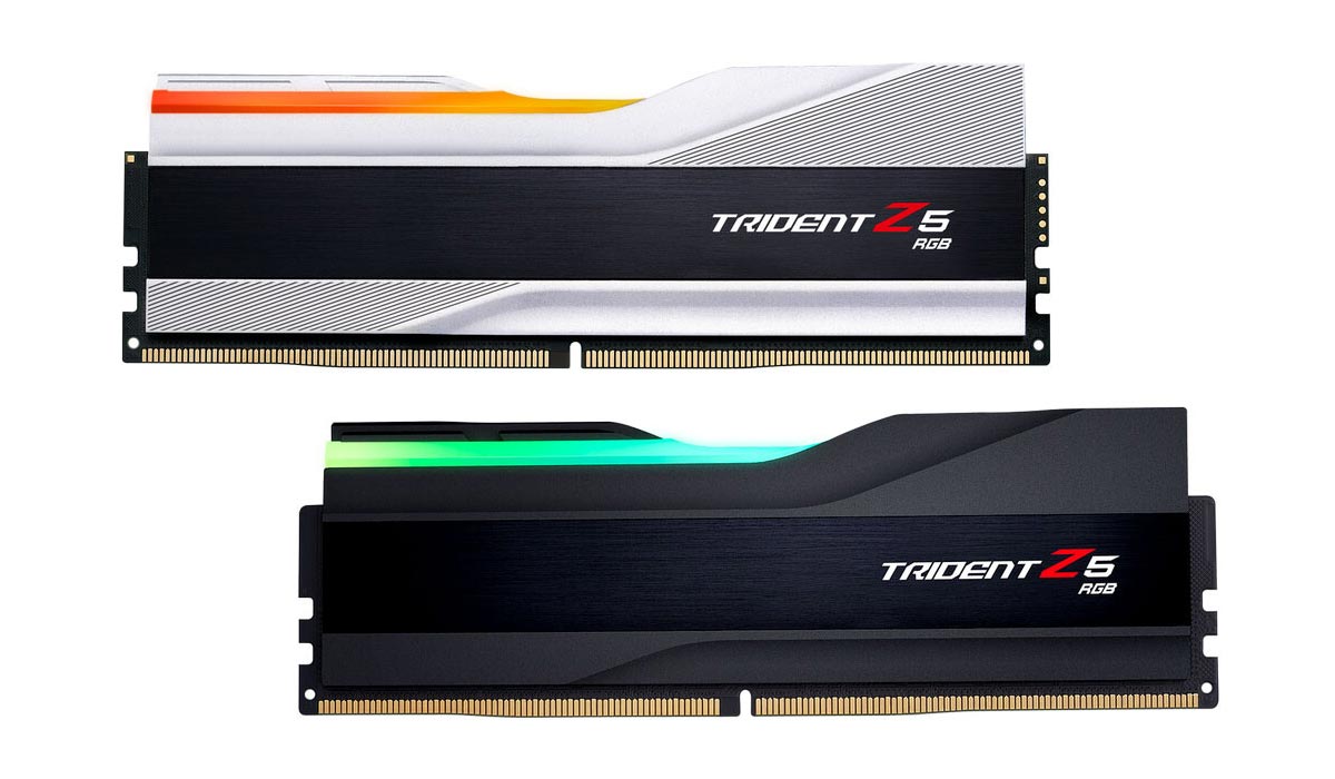 Kits mémoires GSKill Trident Z5 en DDR5