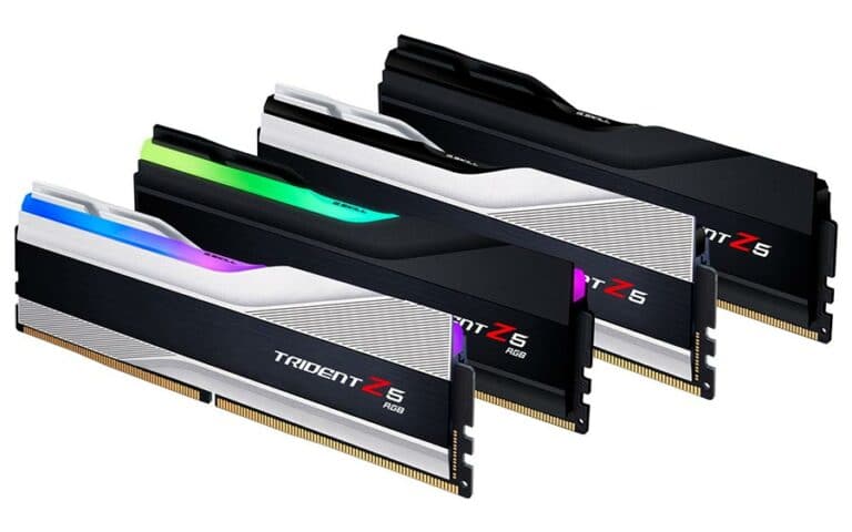 Kits mémoires GSKill Trident Z5 en DDR5
