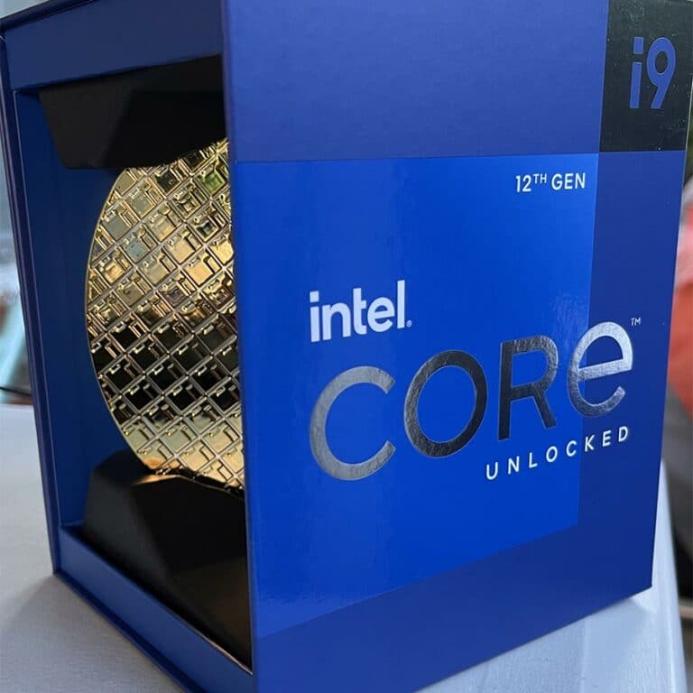 La boite officielle du i9-12900K dévoilée !