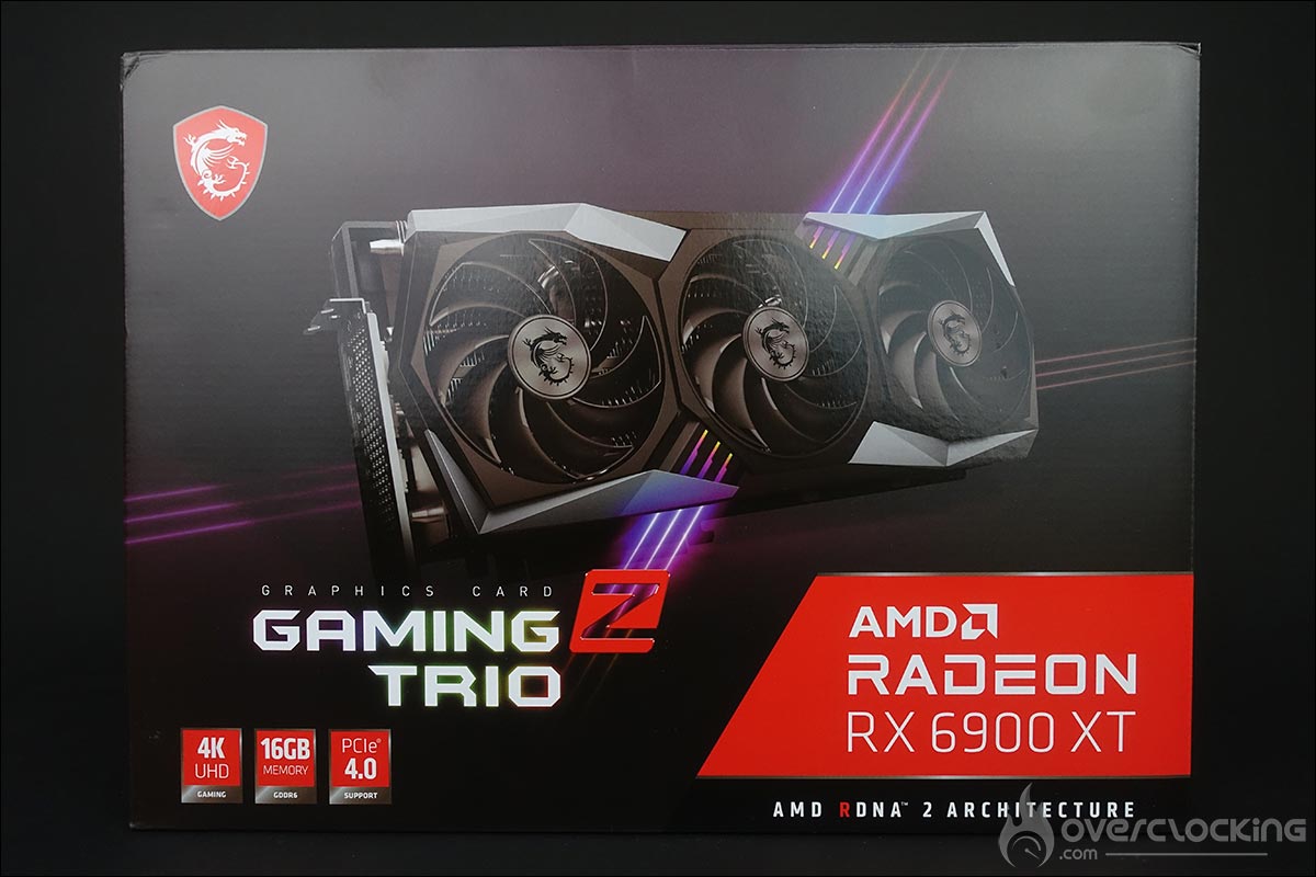 La carte graphique MSI RX 6900 XT Gaming Z Trio