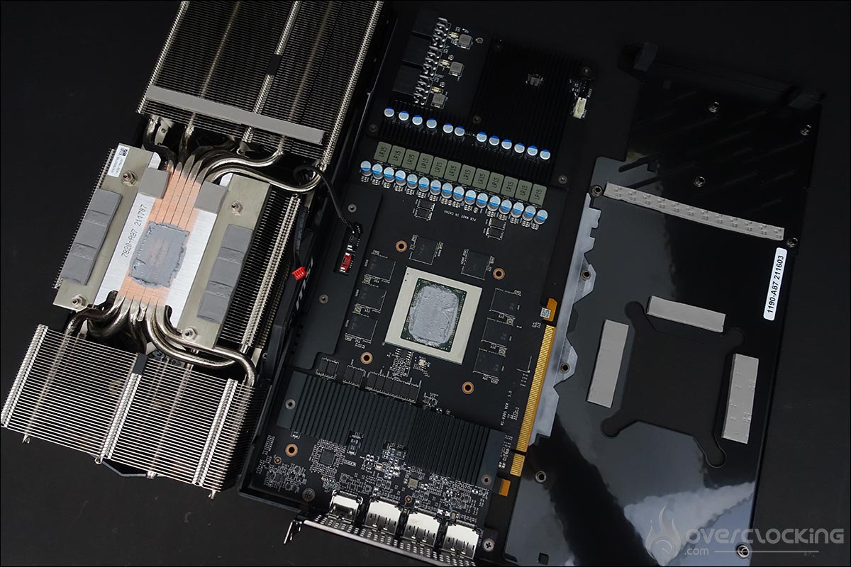 Le cooler de la MSI RX 6900 XT Gaming Z Trio