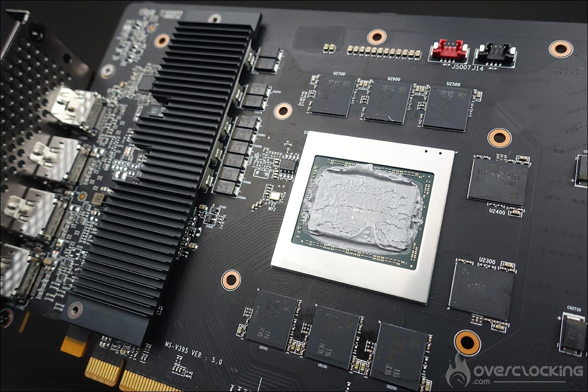Le cooler de la MSI RX 6900 XT Gaming Z Trio