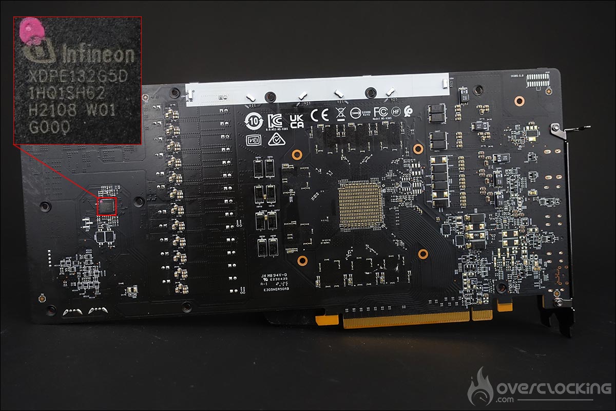Le PCB de la MSI RX 6900 XT Gaming Z Trio