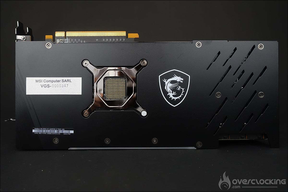 La carte graphique MSI RX 6900 XT Gaming Z Trio