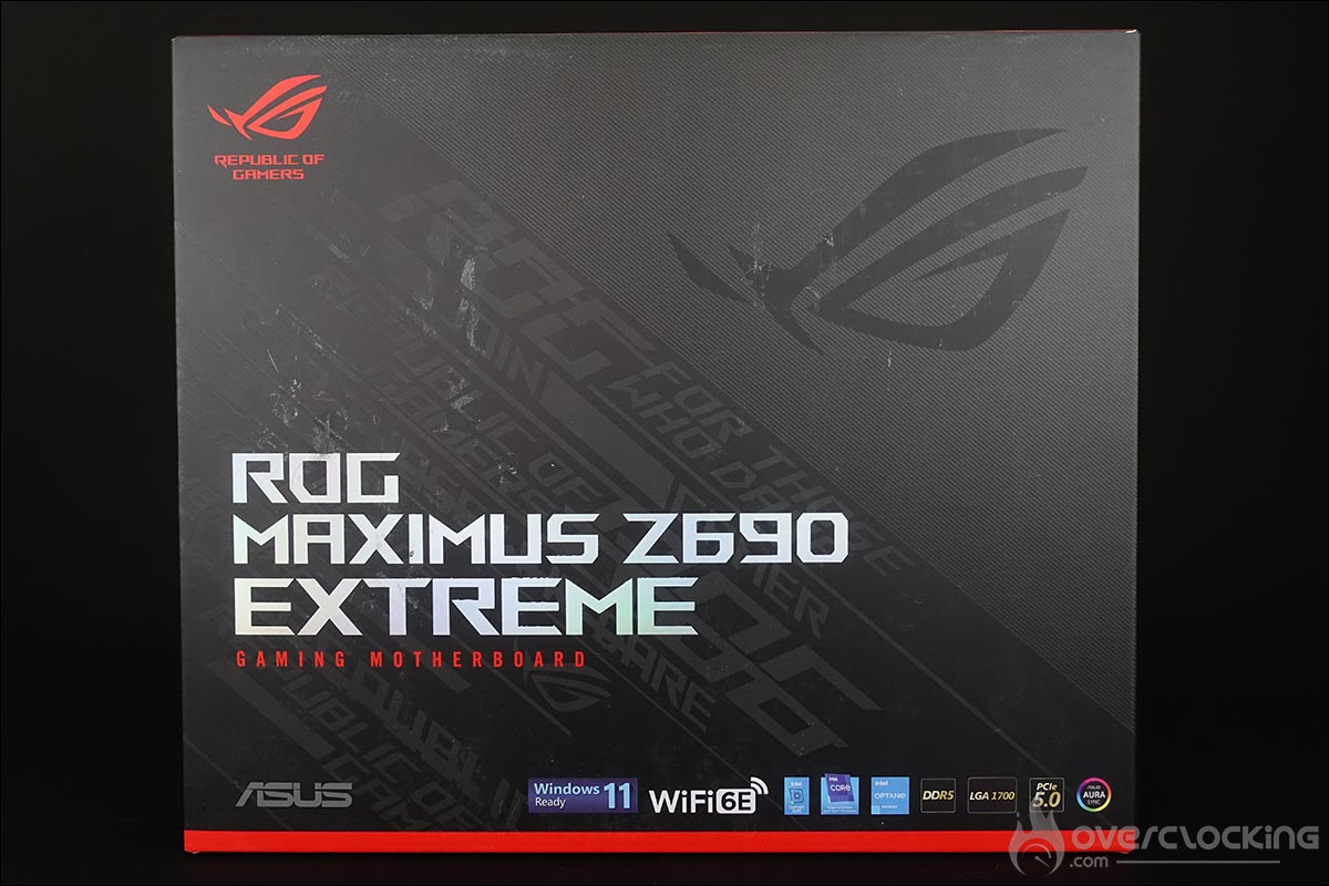 La carte mère ROG Z690 EXTREME d'Asus