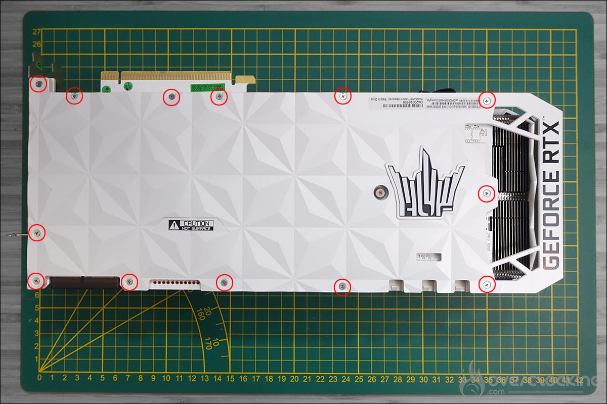 Démontage KFA2 RTX 3090 HOF