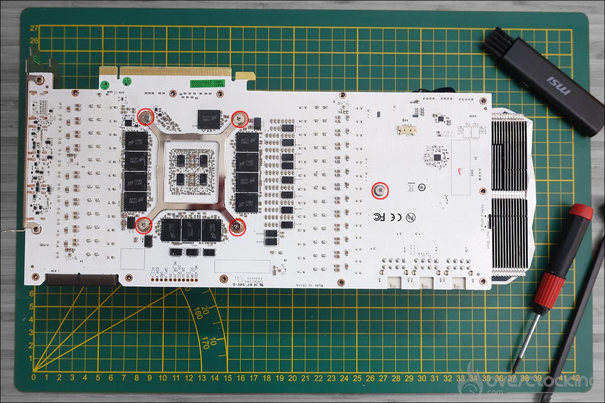 Démontage KFA2 RTX 3090 HOF