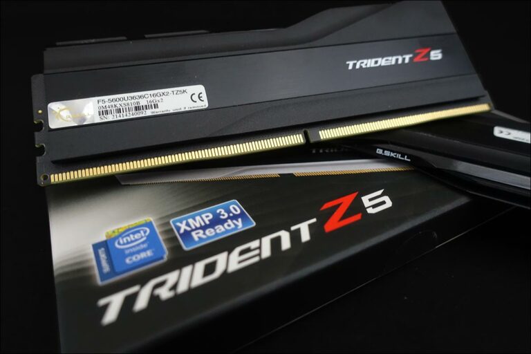 Test : G.SKill Trident Z5 5600 MHz CL36 DDR5