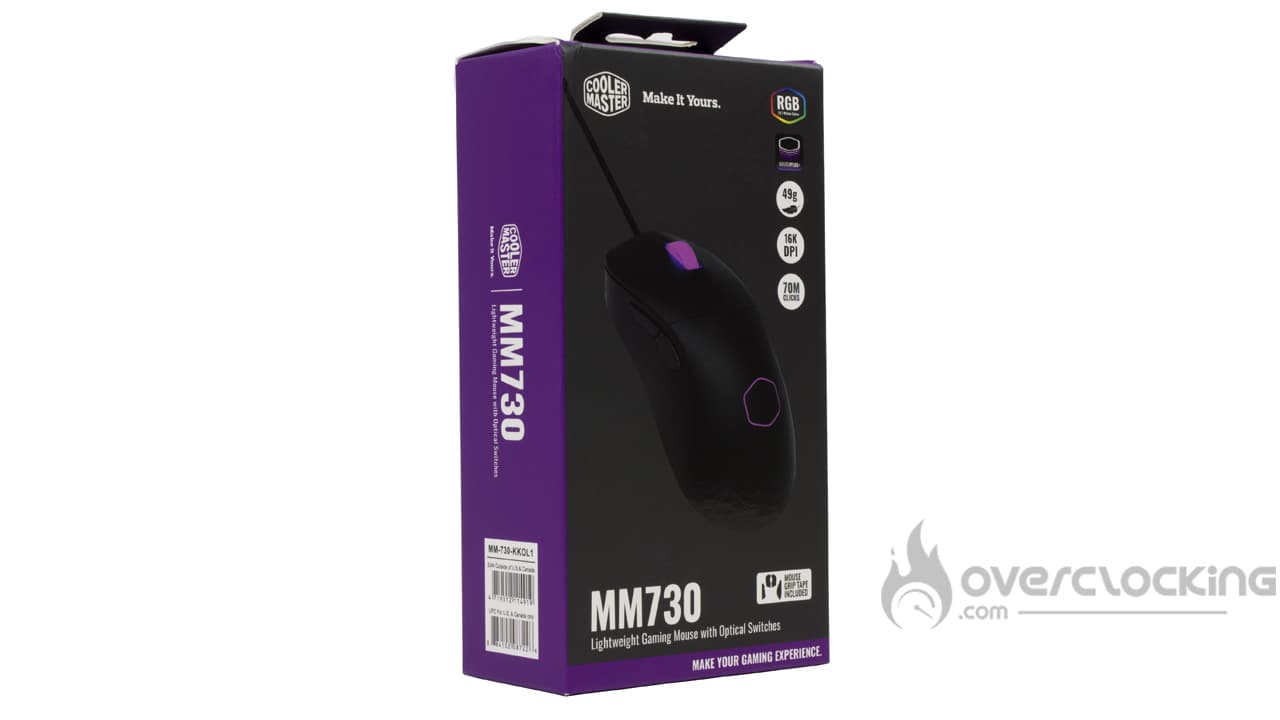 Cooler Master MM730 - Boîte
