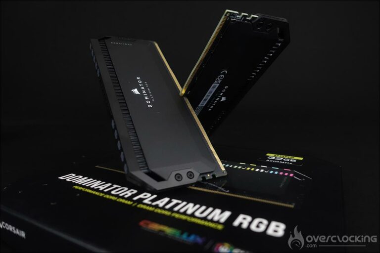 Kit mémoire DDR5 Corsair Dominator Vengeance RGB 5200 CL38