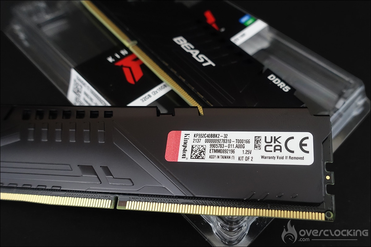 Le kit mémoire Kingston Fury Beast 5200