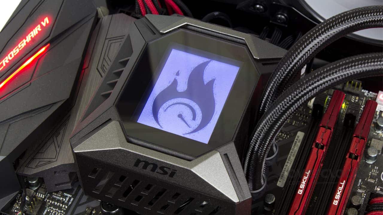 MSI MPG CoreLiquid K360 écran
