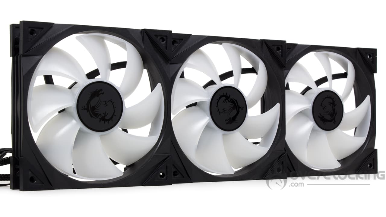 MSI MPG CoreLiquid K360 ventilateurs