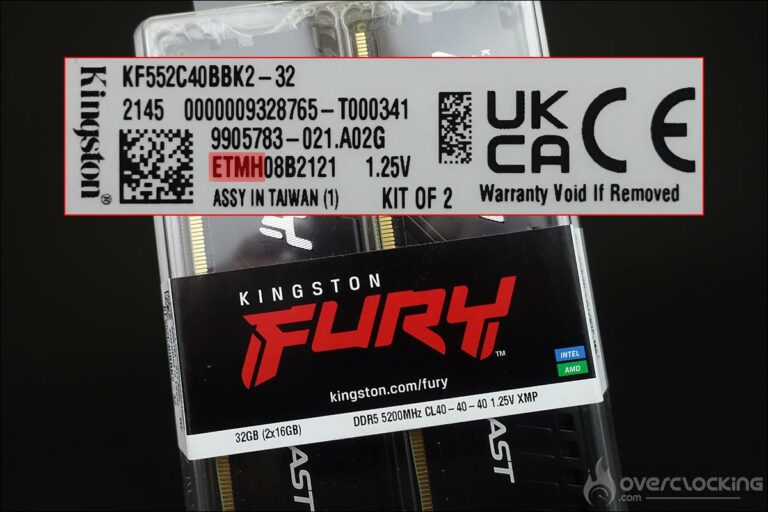 Kingston avec puces Hynix