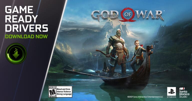 GoW Ragnarok, les cartes NVIDIA à l&rsquo;avantage !