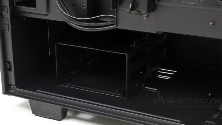 NZXT H510 Flow cage disque dur