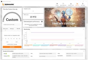 thermaltake toughram timespy cpu score