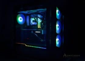 RGB in sync mystic light MSI blue