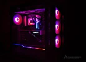 RGB in sync mystic light MSI pink