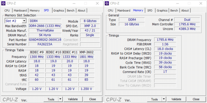 cpuz hynix memory tab