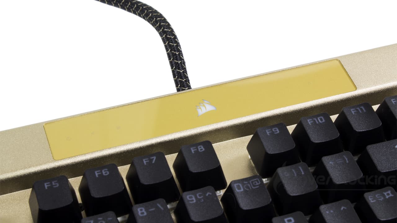 Corsair K100 RGB Midnight Gold
