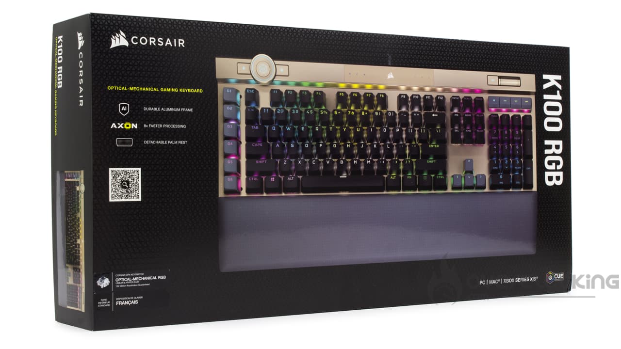 Corsair K100 RGB Midnight Gold