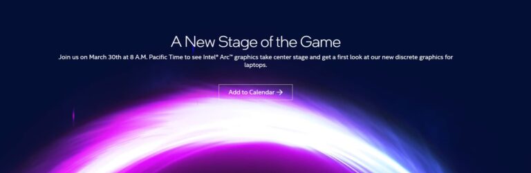 Intel Arc event