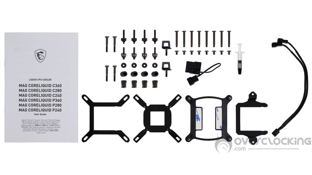 MSI MAG CoreLiqud C240 bundle