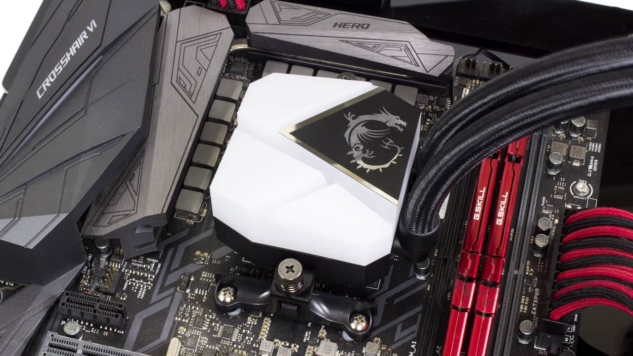 MSI MAG CoreLiqud C240 montage amd