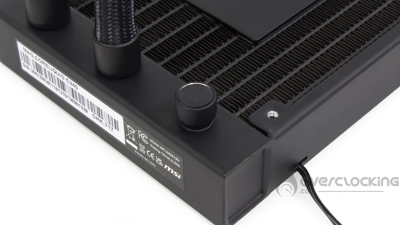 MSI MAG CoreLiqud C240 radiateur