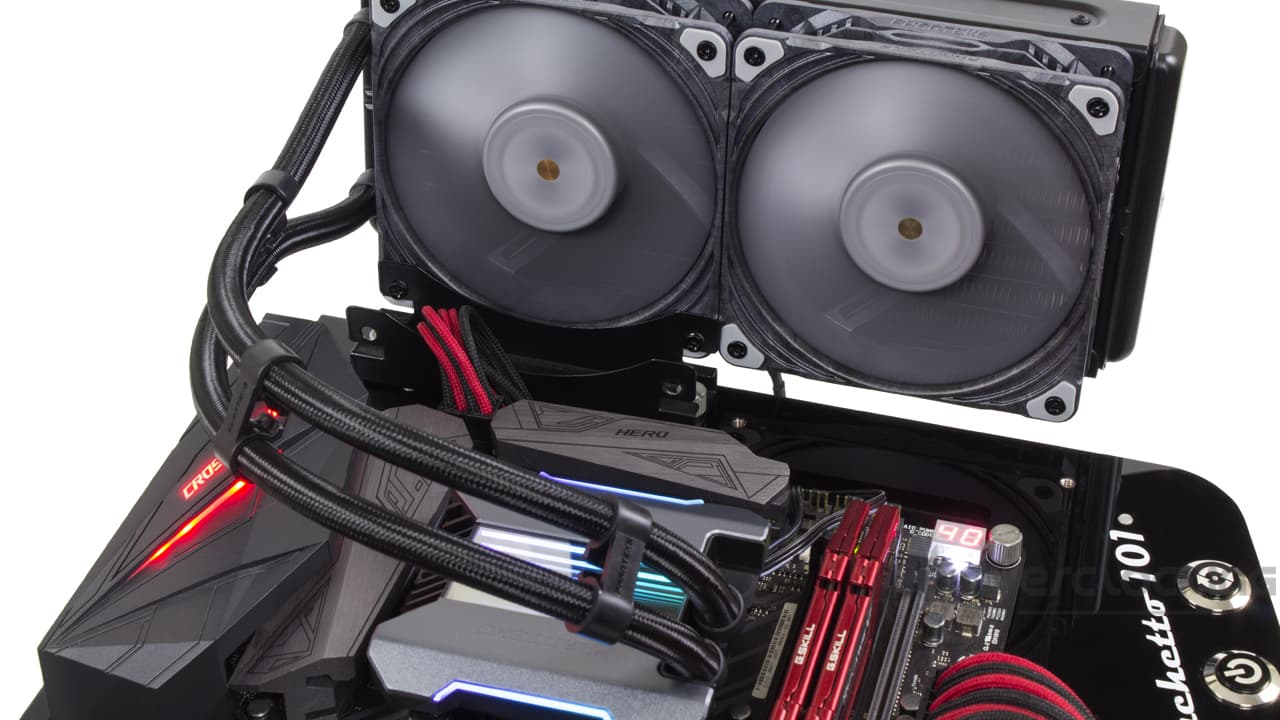 Phanteks Glacier One 240 T30 protocole