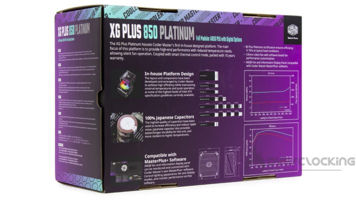 Cooler Master XG Plus 850 Platinum boîte