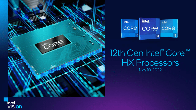 Intel : lancement des processeurs Alder Lake HX