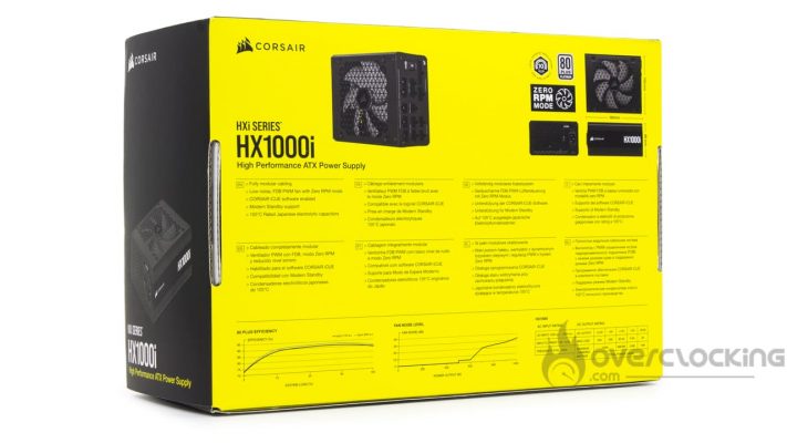 Corsair HX1000i boîte