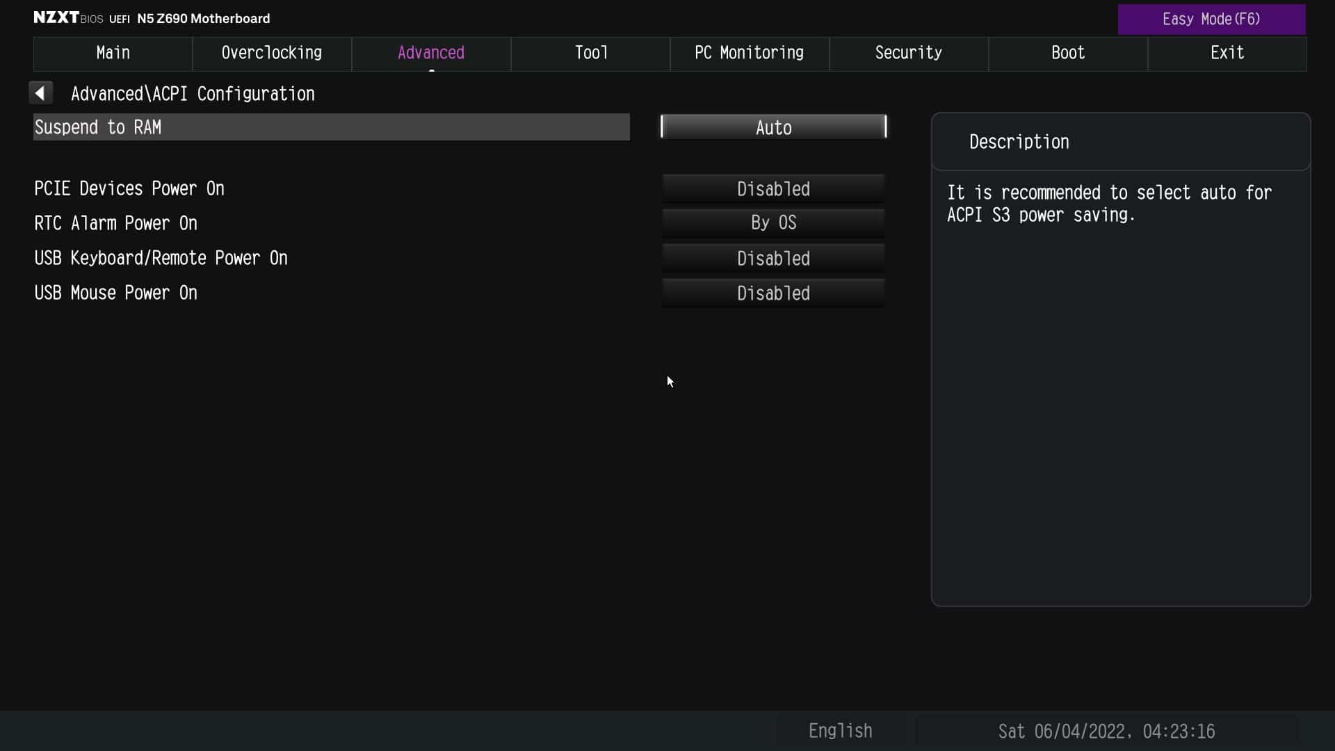 nzxt n5 z690 bios