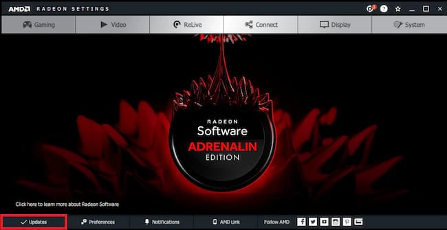AMD adrenalin pilotes