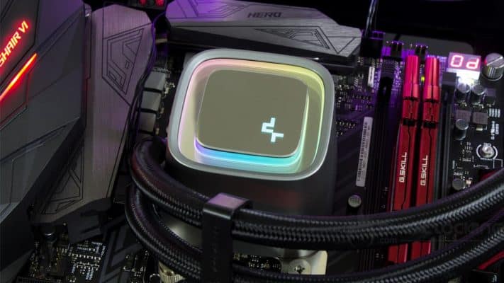 DeepCool LS720 éclairage