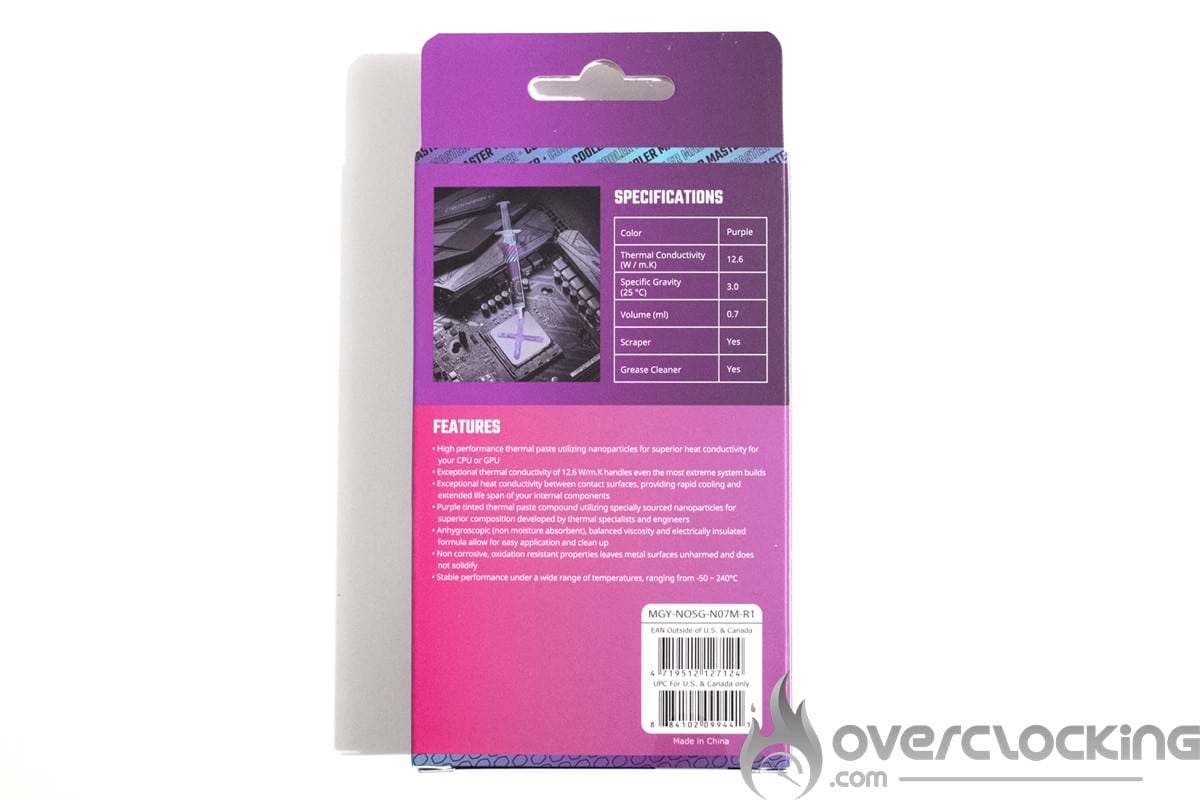 Cooler Master Cryofuze Violet boite