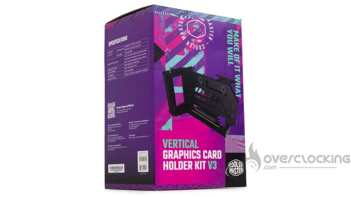 Vertical Graphics Card Holder Kit v3 (VGCHK v3) boîte 1
