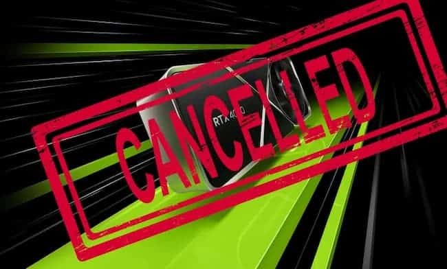 annulation RTX 4080 12Go